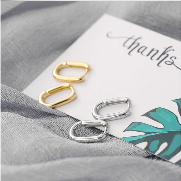 925 Sterling Silver Stud Earrings - Picture 10 of 10